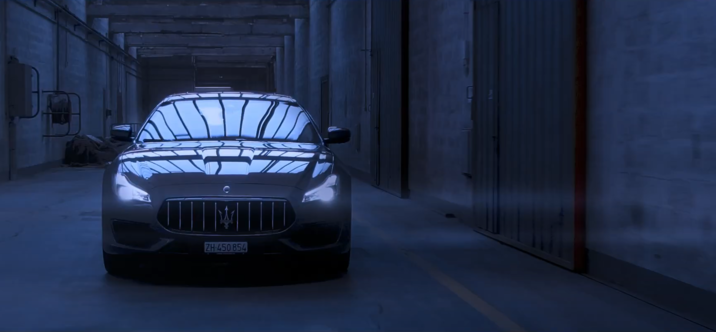Court métrage "Emancipated" avec la Maserati Quattroporte