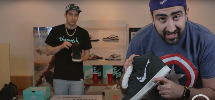 On fait un NikeSBDunkHighPong (BeerPong with Sneakers)