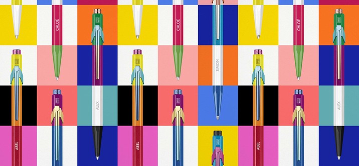 Caran d’Ache lance un concept de personnalisation complète de son iconique stylo bille 849.