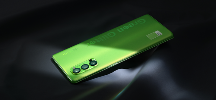 OPPO présente l'édition spéciale Reno4 Pro 5G 2020 Green Glitter