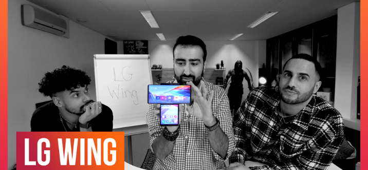 On a reçu le smartphone LG Wing