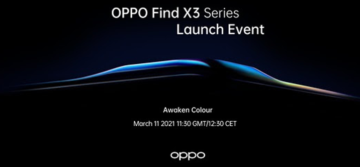 Lancement global de la série OPPO Find X3