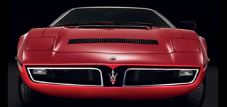 Maserati fête les 50 ans de la Bora