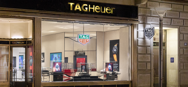 Tag Heuer ouvre sa première boutique flagship à Zürich