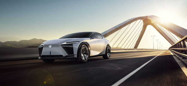 Première mondiale du concept car Lexus LF-Z electrified 