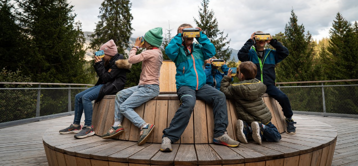 OPPO soutient l’expérience de réalité augmentée pour les enfants sur le chemin des cimes