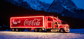 Le camion de Noël de Coca-Cola fait enfin sa tournée en Suisse