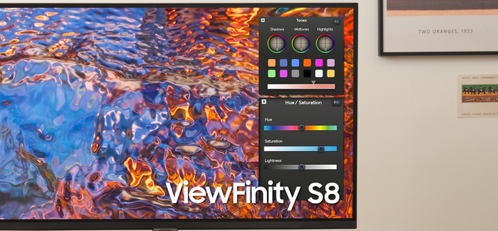 ViewFinity S8 : Le moniteur optimisé pour personnes créatives