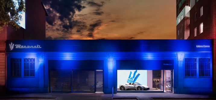 Maserati dévoile son nouveau concept de magasin