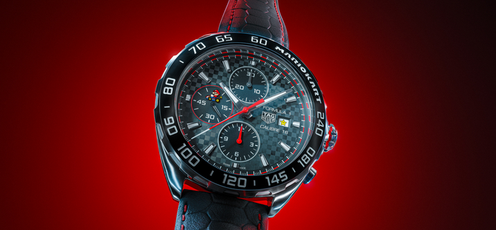 Tag Heuer revient avec deux éditions limitées Tag Heuer Formula 1 X Mario Kart