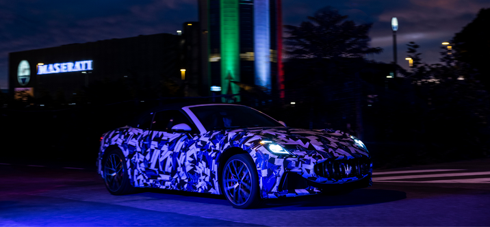 Premières images du nouveau prototype Maserati GranCabrio