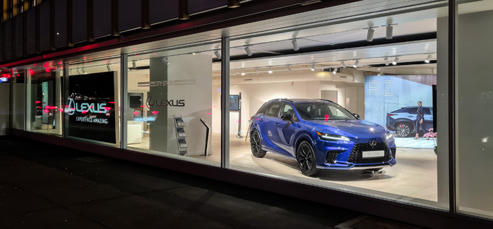 Deux premières exclusives au Lexus City Store à Zurich