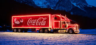 Le camion de Noël de Coca-Cola arrive en Suisse