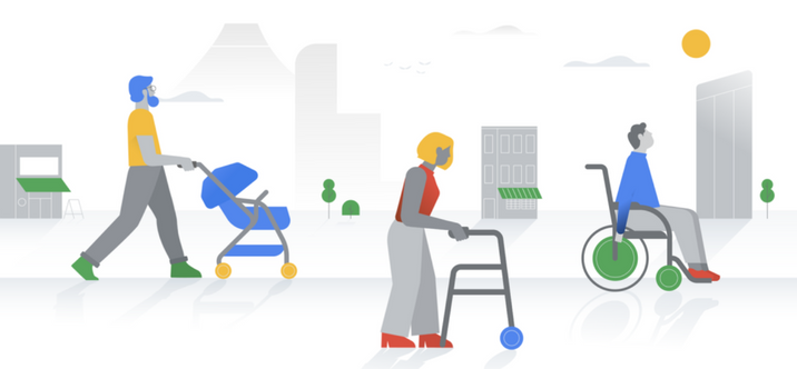 Google Maps met en avant l'accessibilité pour les fauteuils roulants