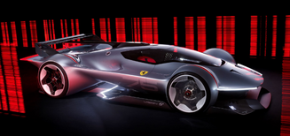 Ferrari présente son premier concept car virtuel dans Gran Turismo