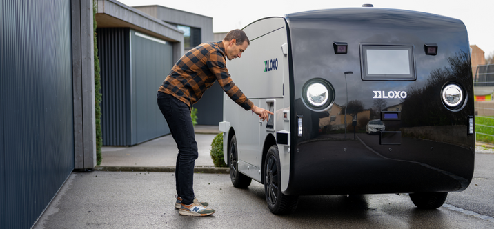 LOXO : premier véhicule de livraison autonome de Suisse