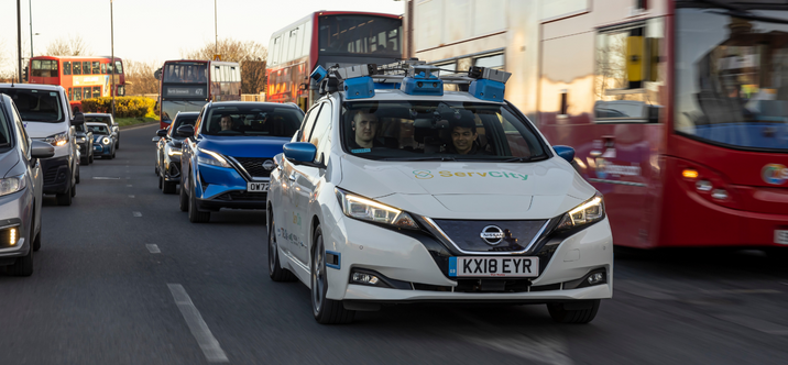 Le projet ServCity, soutenu par Nissan, accélère la mobilité autonome de demain dans des environnements urbains complexes