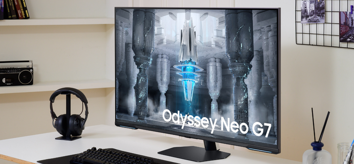 Le Samsung Odyssey Neo G70C met l’accent sur le design dans le domaine du jeu vidéo
