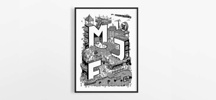 Rylsee signe l’affiche du 58e Montreux Jazz Festival
