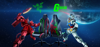 Tournez votre regard vers les étoiles avec la collection Razer | Mobile Suit Gundam