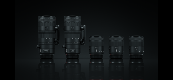 Canon ajoute trois objectifs RF hybrides à son système EOS R