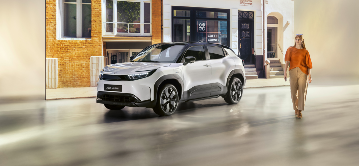 Première mondiale du tout nouveau Toyota Urban Cruiser
