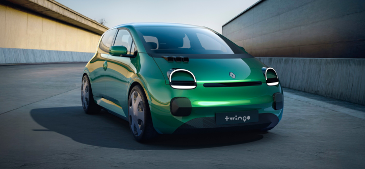 Renault Twingo E-Tech electric prototype