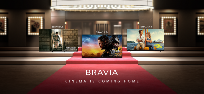 Sony élargit sa gamme de TV BRAVIA pour une expérience cinéma unique à domicile