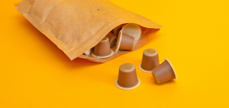 La première capsule de café compostable réellement recyclée
