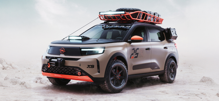 Un show car agressif pour toutes les occasions: l’Opel Frontera GRAVEL