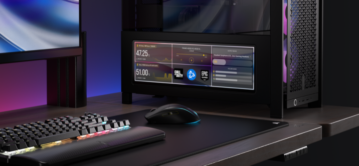 CORSAIR lance son écran tactile LCD XENEON EDGE