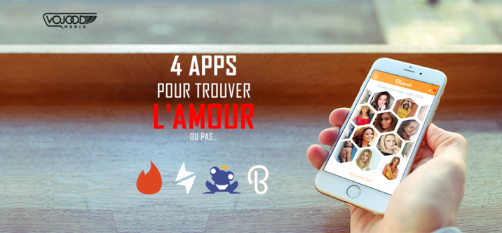 4 Apps Pour Trouver L'Amour Ou Pas...