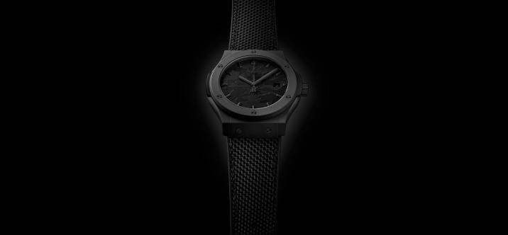 Hublot présente la Classic Fusion Yohji Yamamoto All Black Camo : l'art du noir redéfini