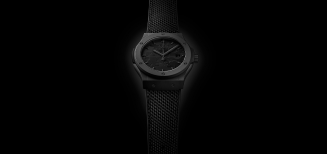Hublot présente la Classic Fusion Yohji Yamamoto All Black Camo : l'art du noir redéfini