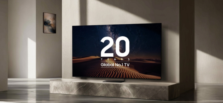 Samsung est depuis 20 ans la marque de téléviseurs nᵒ 1 dans le monde