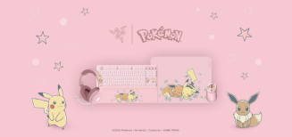 Jouez. Évoluez. Étincelez. Razer appelle la collection Pikachu et Évoli !