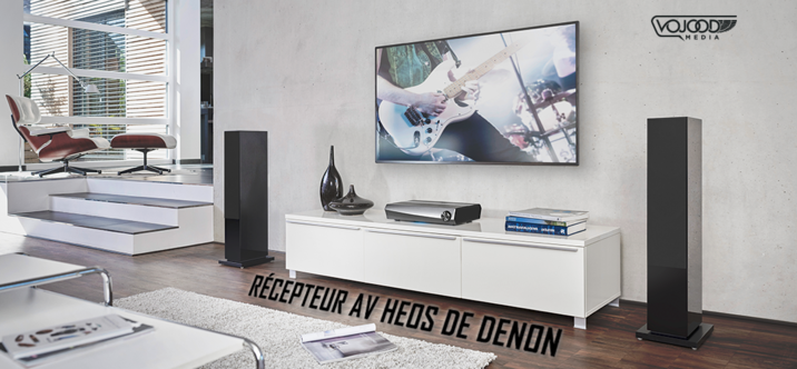 Récepteur AV HEOS de Denon