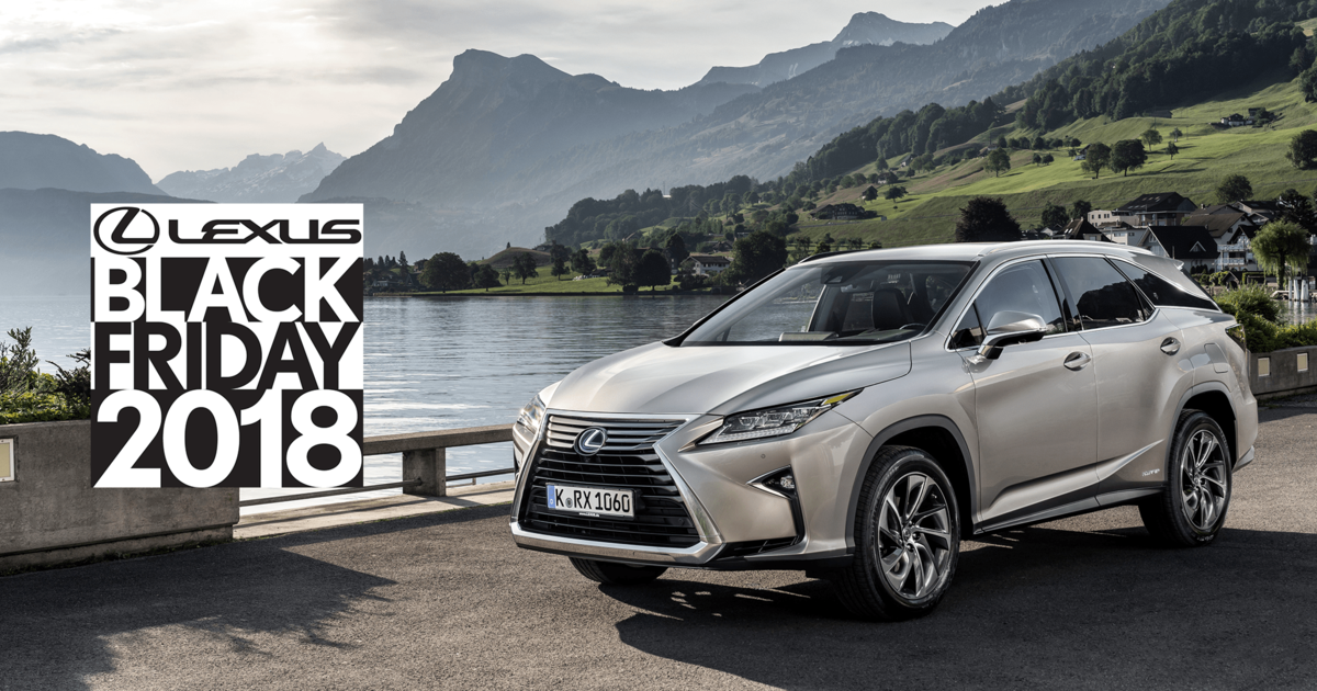 Black Friday chez Lexus! Wiamedia