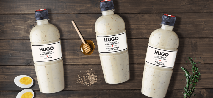 La gamme HUGO s’agrandit avec les nouvelles sauces à salade suisses