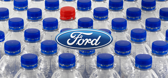 Ford transforme des millions de bouteilles plastiques en tapis pour ses véhicules