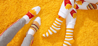 Des chaussettes McDonald’s offertes avec chaque commande McDelivery