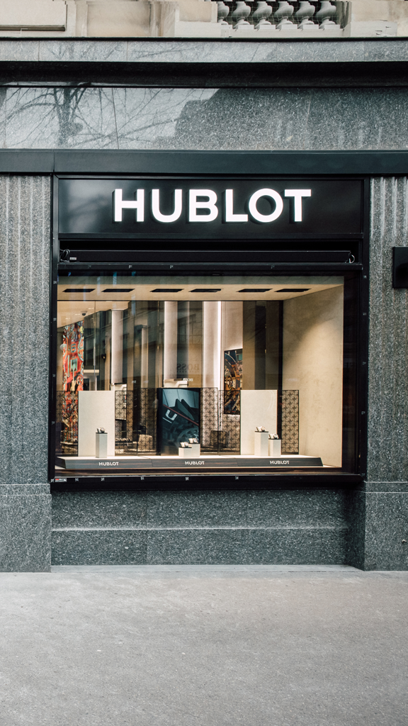Hublot fête ses 40 ans et ouvre une nouvelle boutique à Zurich