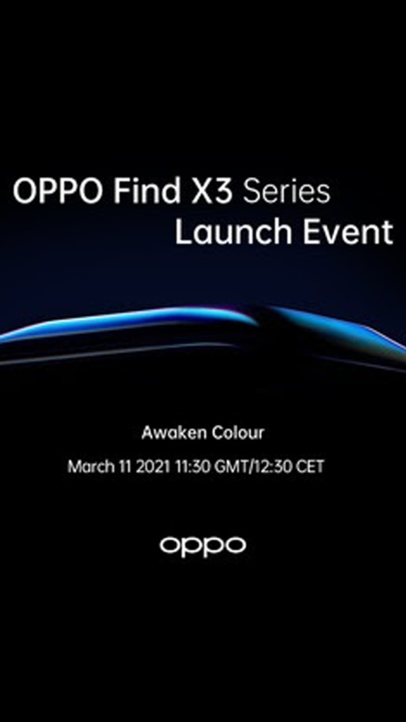 Lancement global de la série OPPO Find X3