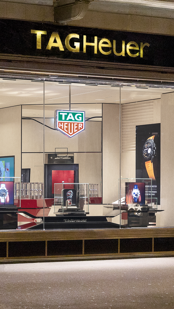 Tag Heuer ouvre sa première boutique flagship à Zürich