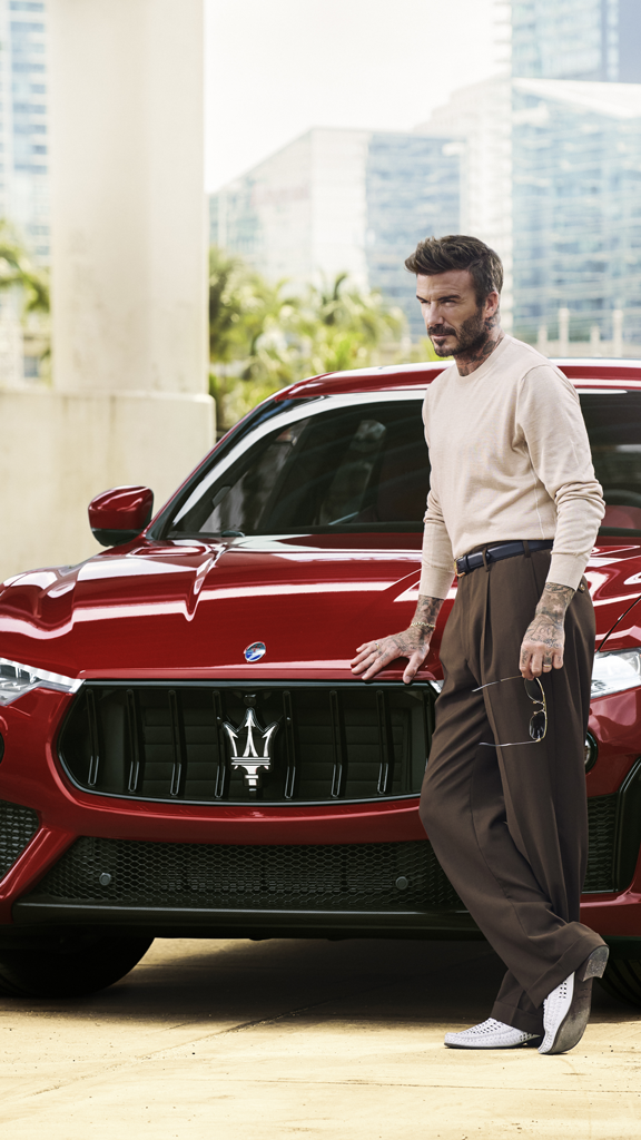 David Beckham nouvel ambassadeur mondial de Maserati