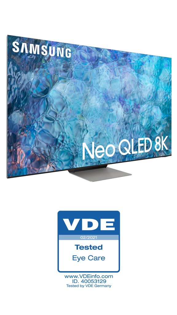Les téléviseurs Neo QLED reçoivent la première certification VDE «Eye Care» du marché