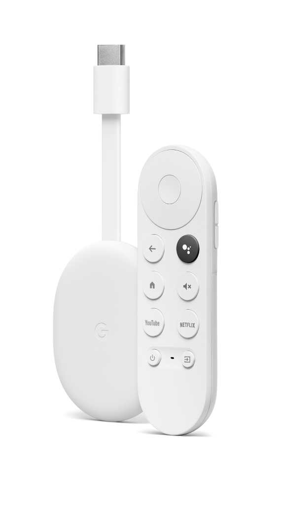 Le premier Chromecast avec télécommande et Google TV