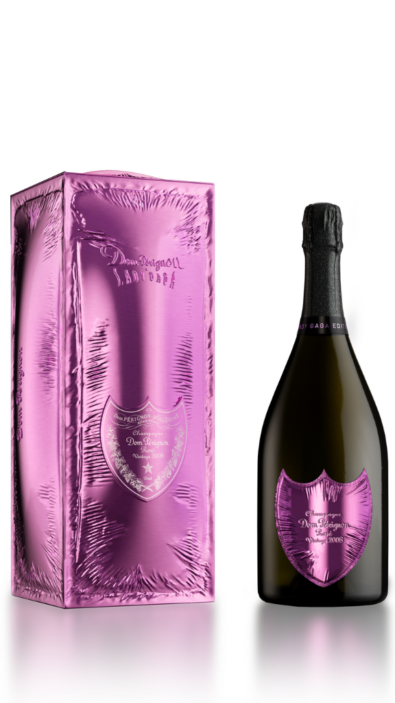 Dom Pérignon lance une édition limitée Rosé Vintage 2008 Lady Gaga
