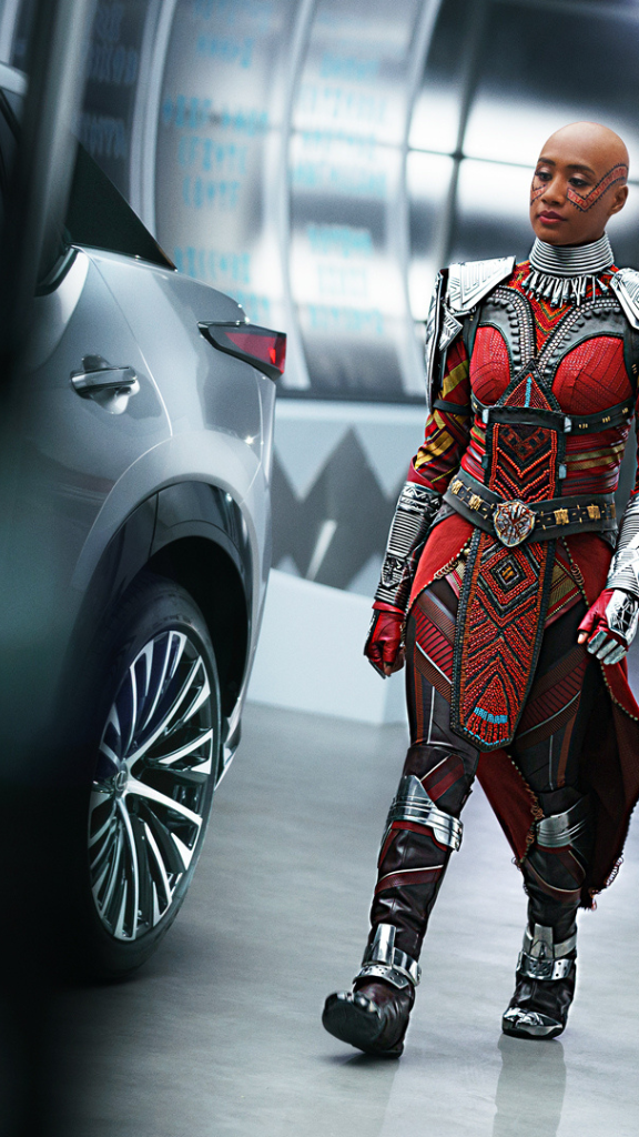 Apparition électrisante du nouveau Lexus RZ 450e dans «Black Panther: Wakanda Forever»