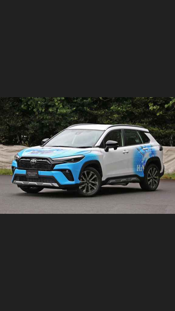 Toyota présente un prototype de Corolla Cross à l'hydrogène